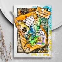 Woodware Stencil - 6in x 6in - Medina - FRST082