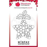 Woodware Clear Stamps Bubble Bauble and Holly