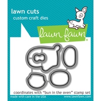 Lawn Fawn Bun In The Oven Stamp+Die Bundle