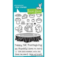 Lawn Fawn Forest Feast Stamp+Die Bundle