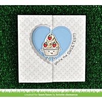 Lawn Fawn Cuts Outside in Stitched Heart Stackables Dies LF1563