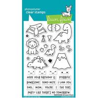 Lawn Fawn Rawrsome Stamp+Die Bundle