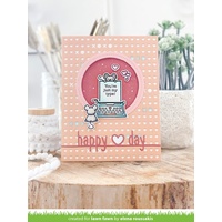 Lawn Fawn Cuts XOXO Backdrop Portrait Dies LF2179