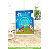 Lawn Fawn Cuts Meadow Backdrop: Portrait Dies LF2268