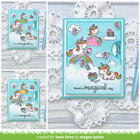 Lawn Fawn Cuts Reveal Wheel Unicorn Picnic Add-On LF2321