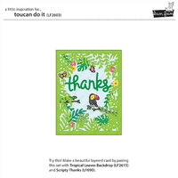 Lawn Fawn Stamp Set Toucan Do It LF2603