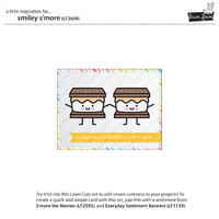 Lawn Fawn Dies Smiley S'More LF2609