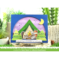 Lawn Fawn Dies Forest Backdrop LF2611