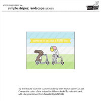 Lawn Fawn Dies Simple Stripes: Landscape LF2621