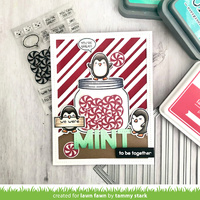 Lawn Fawn Stamps How You Bean? Mint Add-On LF2682