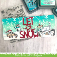 Lawn Fawn Dies Giant Let It Snow LF2695