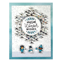 Lawn Fawn Dies Magic Iris Snowflake Add-On LF2697