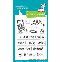Lawn Fawn - Here for You Bear Stamp and Die Bundle