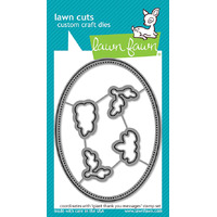 Lawn Fawn Giant Thank you Messages Stamp+Die Bundle
