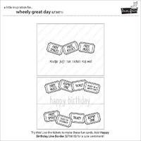 Lawn Fawn - Stamps - Wheely Great Day - LF3071