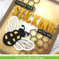 Lawn Fawn - Lawn Cuts - Pop Up Bee Dies - LF3138
