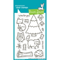 Lawn Fawn Critters In The Forest Stamp+Die Bundle