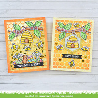 Lawn Fawn - Lawn Cuts - Honeycomb Backdrop Die - LF3142