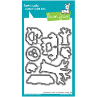 Lawn Fawn - Wild Wolves Stamp and Die Bundle