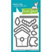 Lawn Fawn - Winter Birds Add-On Stamp and Die Bundle
