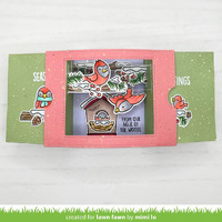 Lawn Fawn - Stamps - Winter Birds Add-On - LF3227
