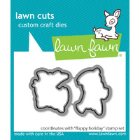 Lawn Fawn - Flappy Holiday Stamp and Die Bundle