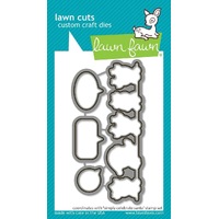 Lawn Fawn - Simply Celebrate Santa - Stamp and Die Bundle