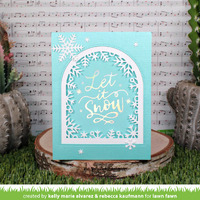 Lawn Fawn - Lawn Cuts - Winter Wonderland Window - LF3255