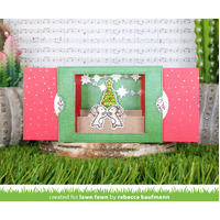 Lawn Fawn - Lawn Cuts - Sparkle Garland Borders - LF3258