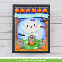 Lawn Fawn - Lawn Cuts - Spooky Forest Backdrop - LF3261