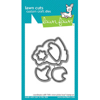 Lawn Fawn - Little Snow Globe: Bear Stamp and Die Bundle