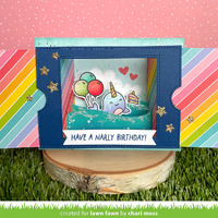 Lawn Fawn - Stamps - You’re so Narly - LF3297