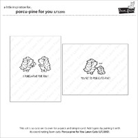 Lawn Fawn - Stamps - Porcu-pine For You - LF3299