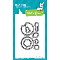 Lawn Fawn - A Waffle Lot - Stamp and Die Bundle