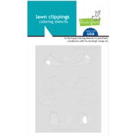 Lawn Fawn - To My Fungi - Stamp and Die and Colouring Stencil Bundle