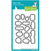 Lawn Fawn - All The Speech Bubbles - Stamp and Die Bundle
