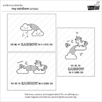 Lawn Fawn - My Rainbow - Stamp and Die Bundle