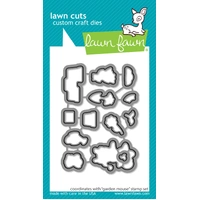 Lawn Fawn - Garden Mouse - Stamp and Die Bundle
