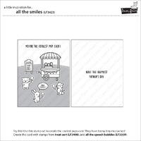 Lawn Fawn - Stamps - All the Smiles - LF3423