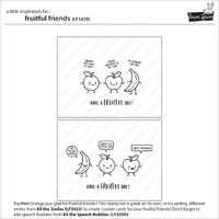 Lawn Fawn - Stamps - Fruitful Friends - LF3429
