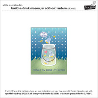 Lawn Fawn - Lawn Cuts - Build a Drink Mason Jar Add-On: Lantern - LF3433
