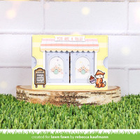 Lawn Fawn - Lawn Cuts - Ta-Da! Diorama! Shop Add-On Add-On - LF3434