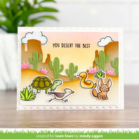 Lawn Fawn - Lawn Cuts - Cactus Hillside Border - LF3437