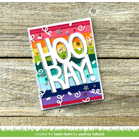 Lawn Fawn - Lawn Cuts - Diagonal Stripes Border - LF3438