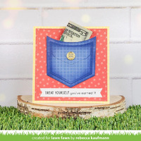 Lawn Fawn - Lawn Cuts - Money Pocket - LF3441