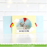 Lawn Fawn - Lawn Cuts - Stitched Sentiment Banners - LF3442