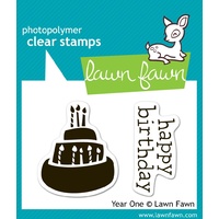 Lawn Fawn Year One Stamp+Die Bundle
