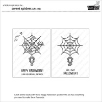 Lawn Fawn - Stamps - Sweet Spiders - LF3492