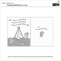 Lawn Fawn - Stamps - Cheesy Christmas - LF3500