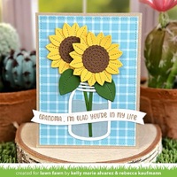 Lawn Fawn - Stamps - Henry’ Build-A-Sentiment: Family - LF3509